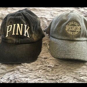 2 PINK Hats